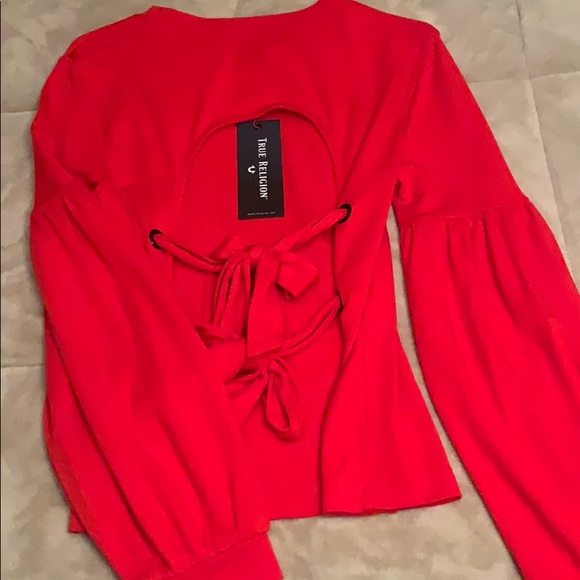 True Religion Open-Back Top - Picture 2 of 2